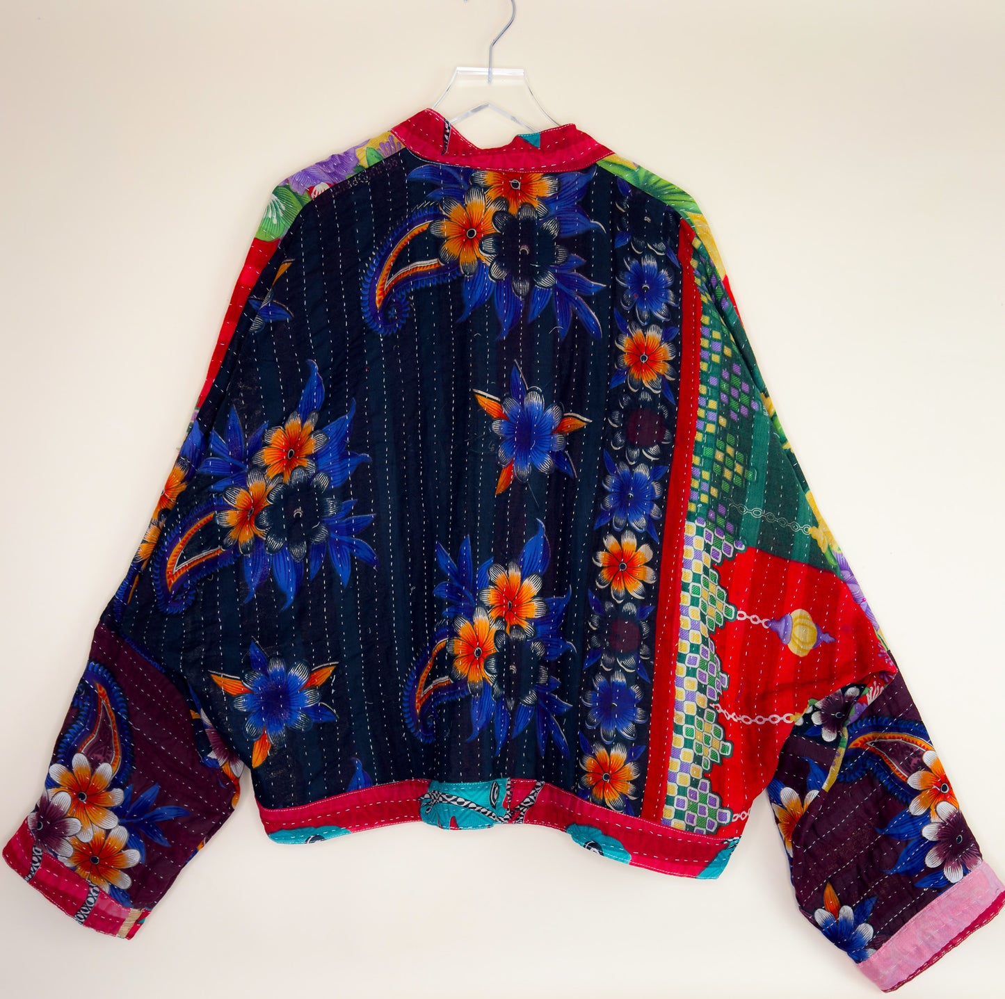 Monsoon | Raglan Sleeve Cropped Quilted Jacket
