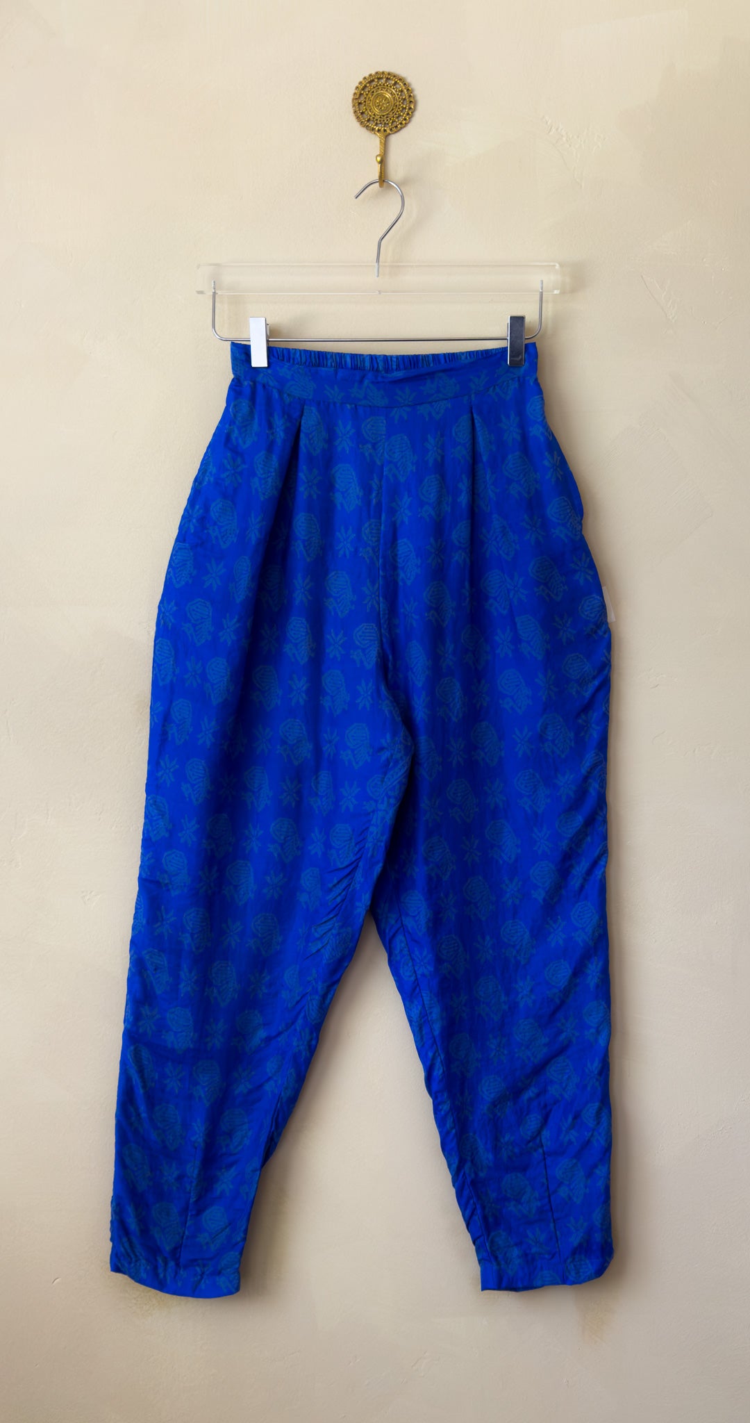 Pineapple | Silk Harem Pants