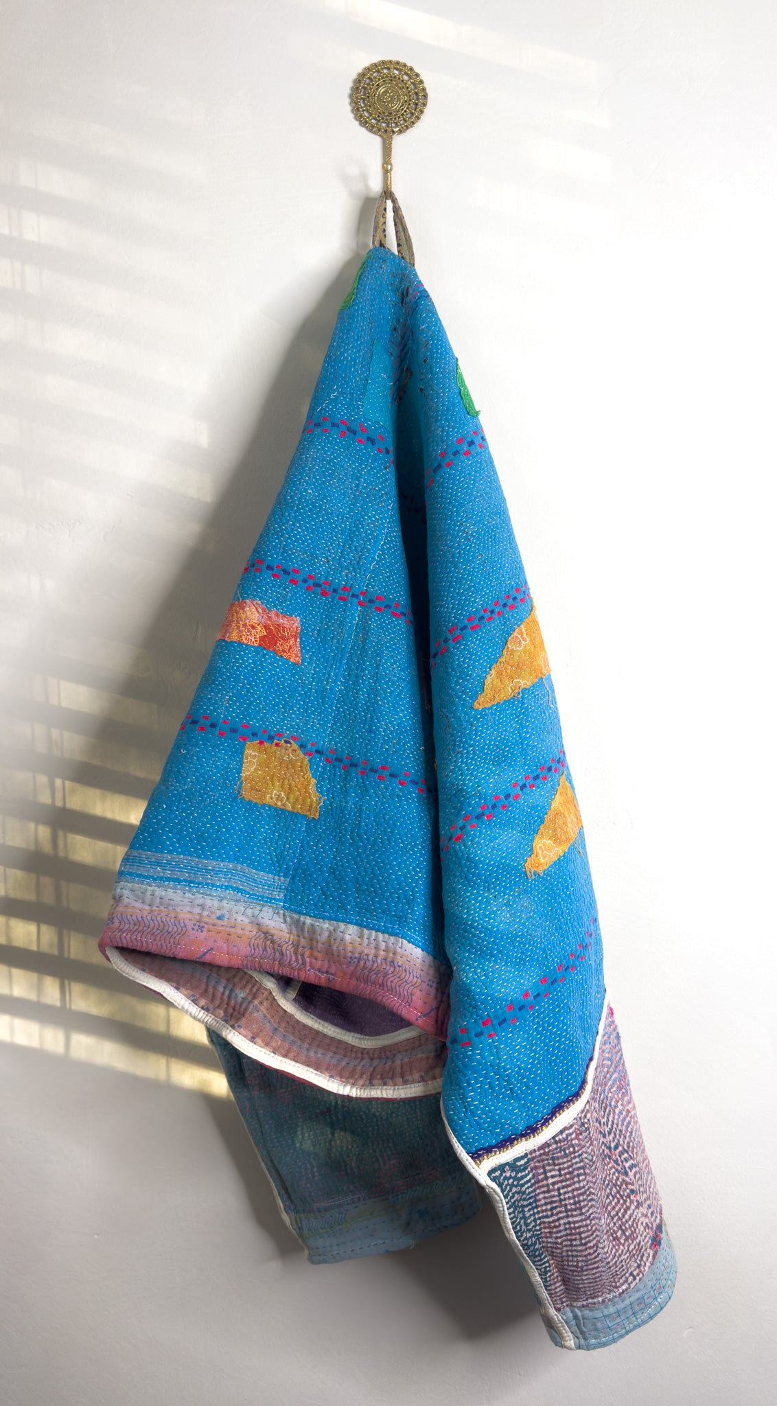 Good Karma | Raglan Sleeve Cropped Kantha Quilt Jacket| Reversible