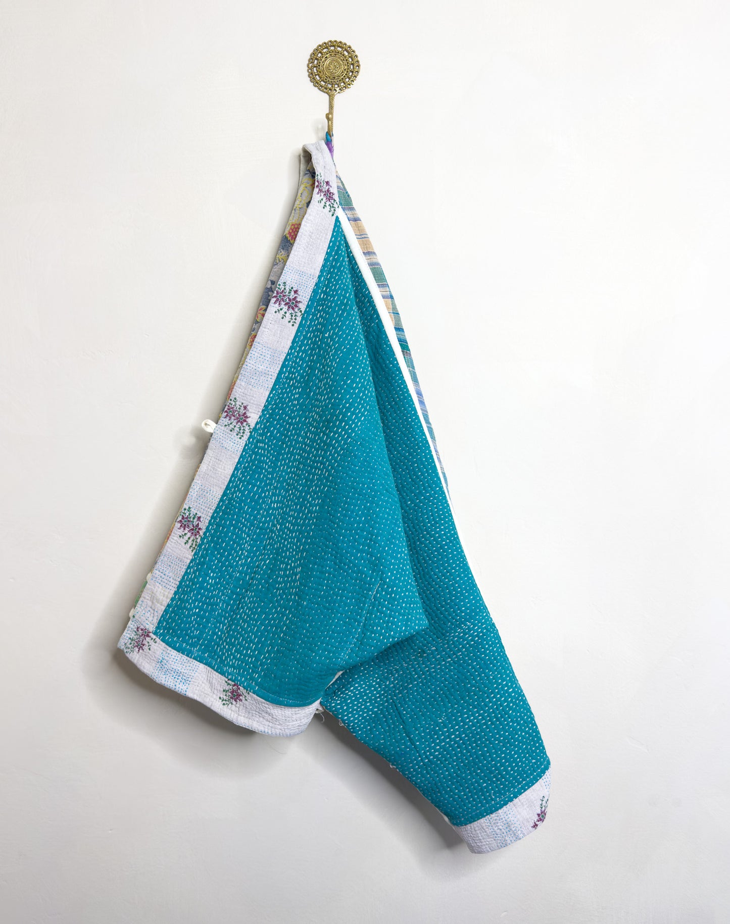 Good Karma | Raglan Sleeve Cropped Kantha Jacket | Reversible