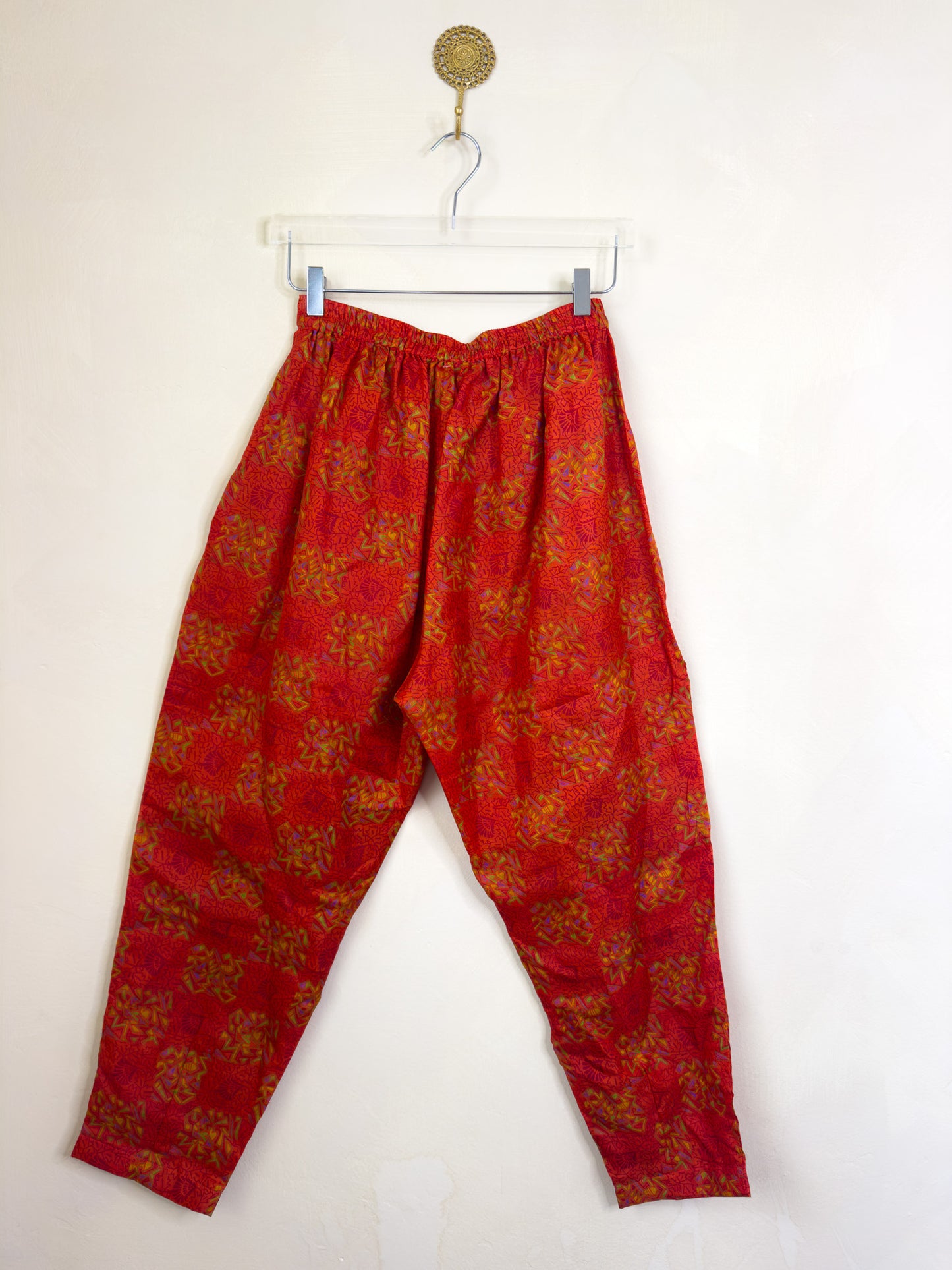 Take It Easy | Silk Harem Pants