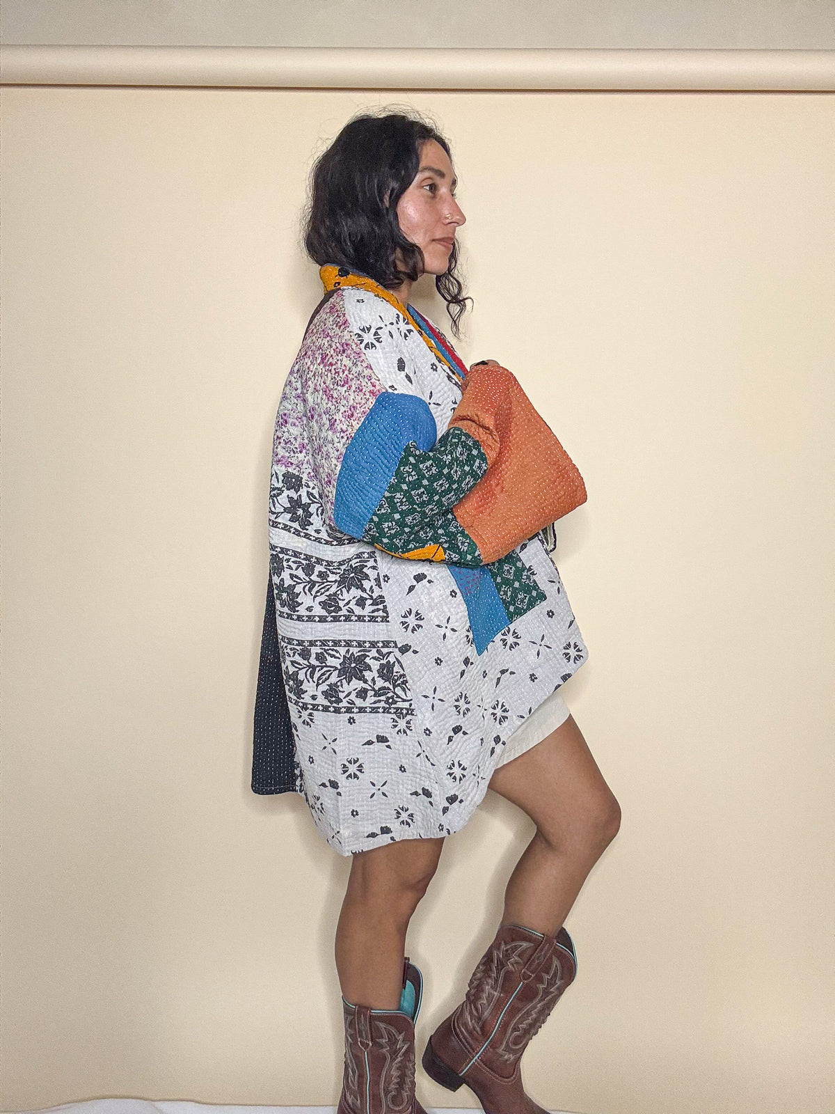 The Whimsy Kantha Kimono Jacket