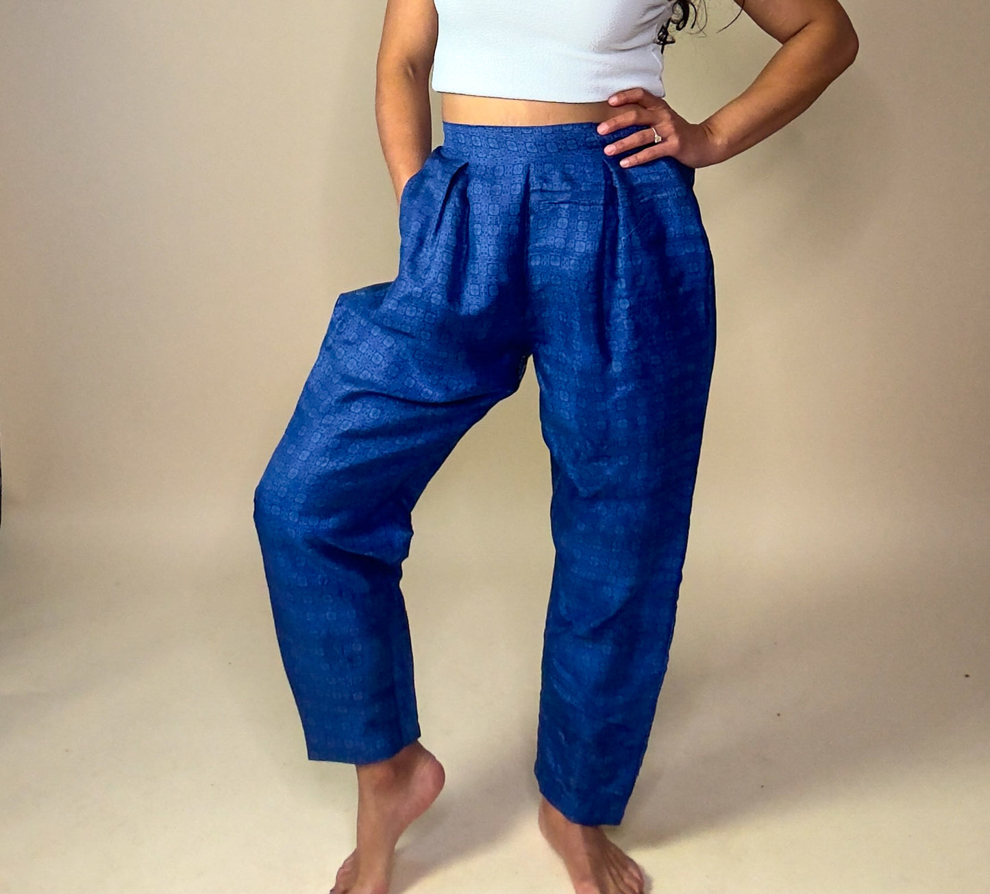 Blue Earth Harem Trouser Pants