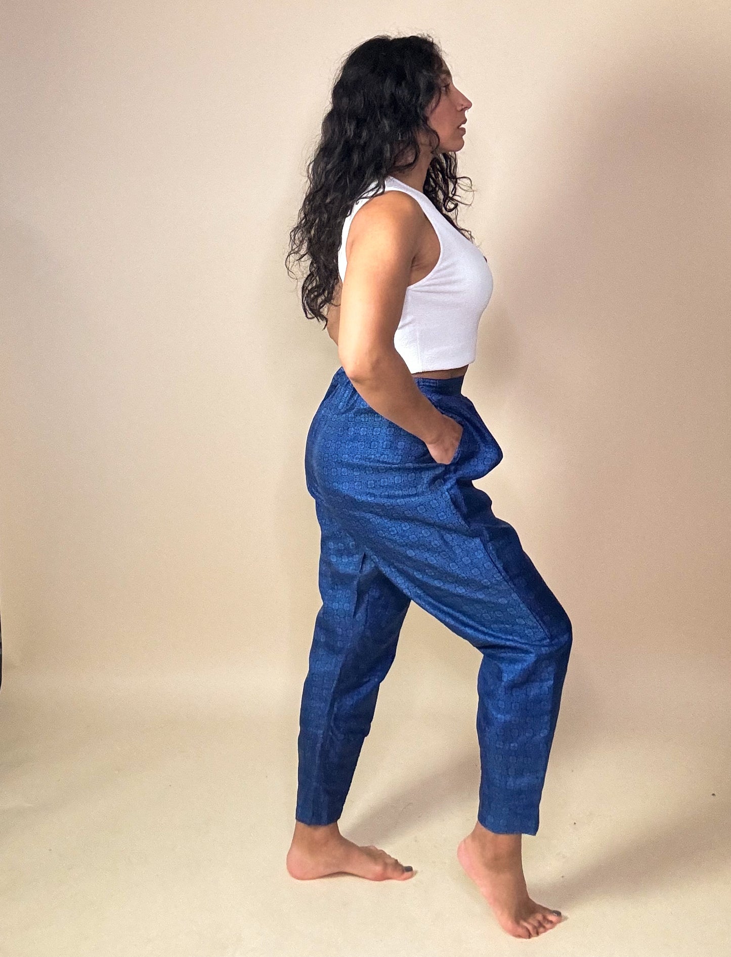 Blue Earth Harem Trouser Pants