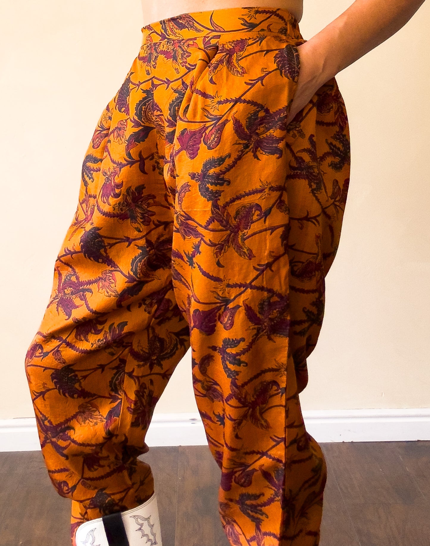 Bar Fight | Silk Harem Pants