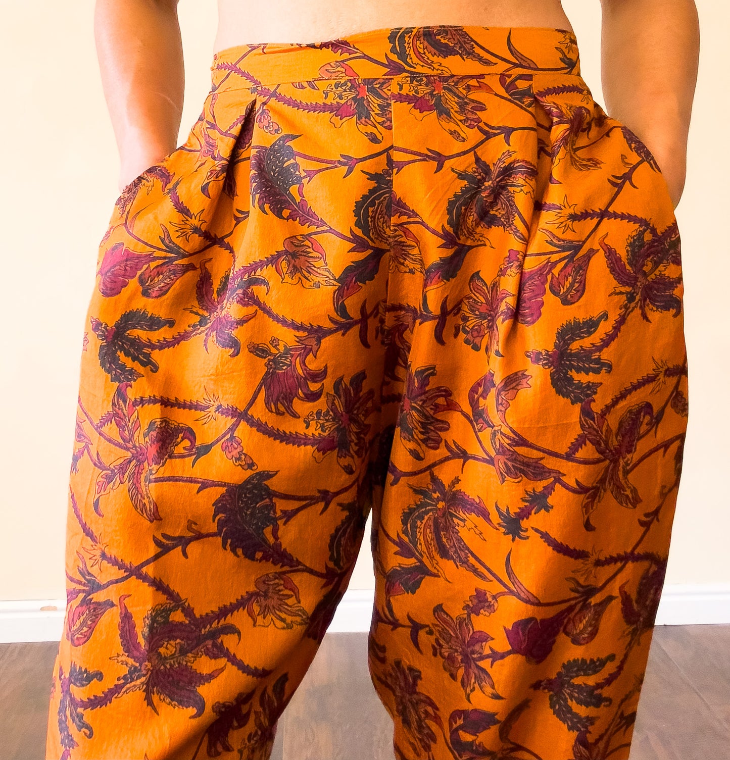 Bar Fight | Silk Harem Pants