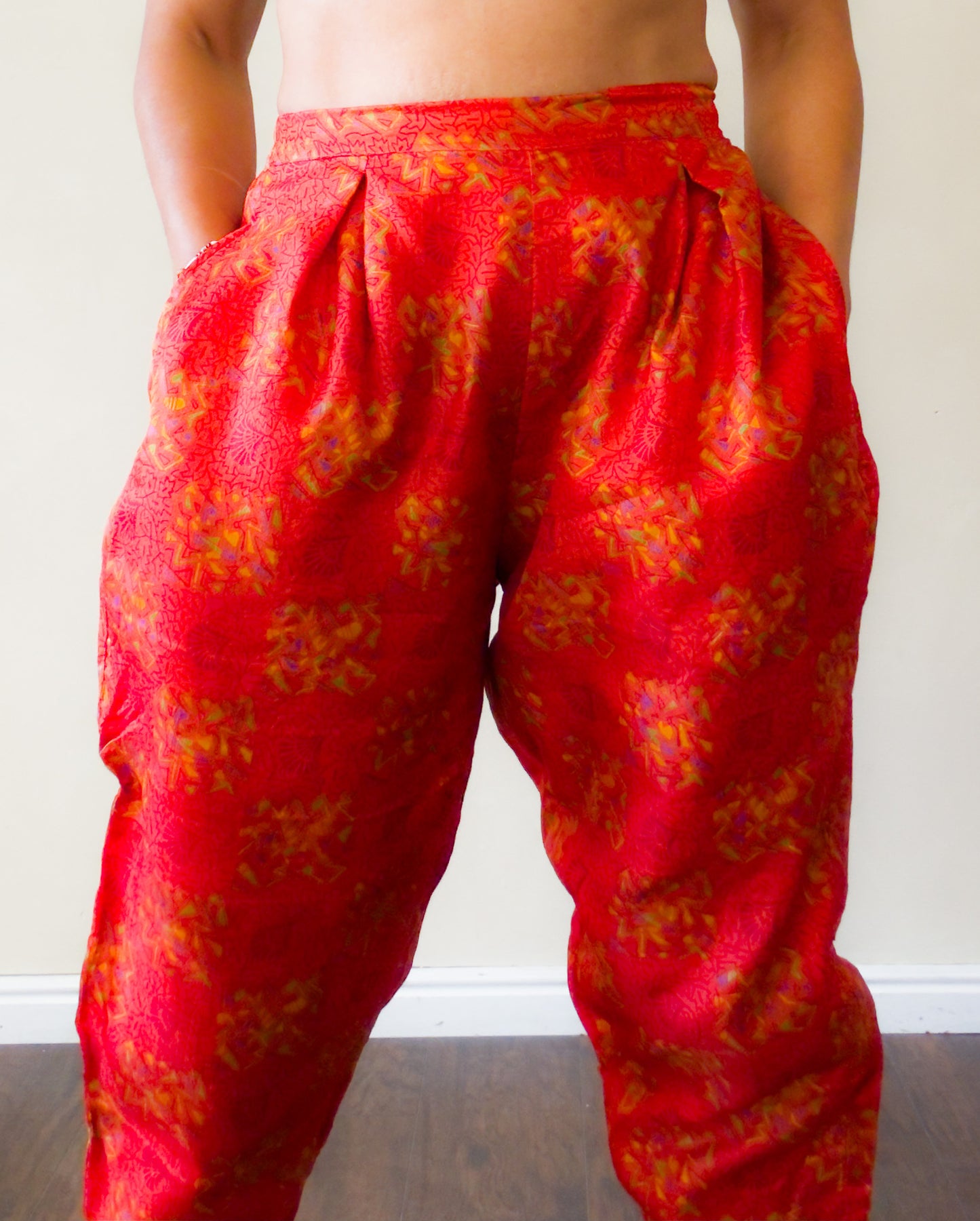 Jolly | Silk Harem Pants