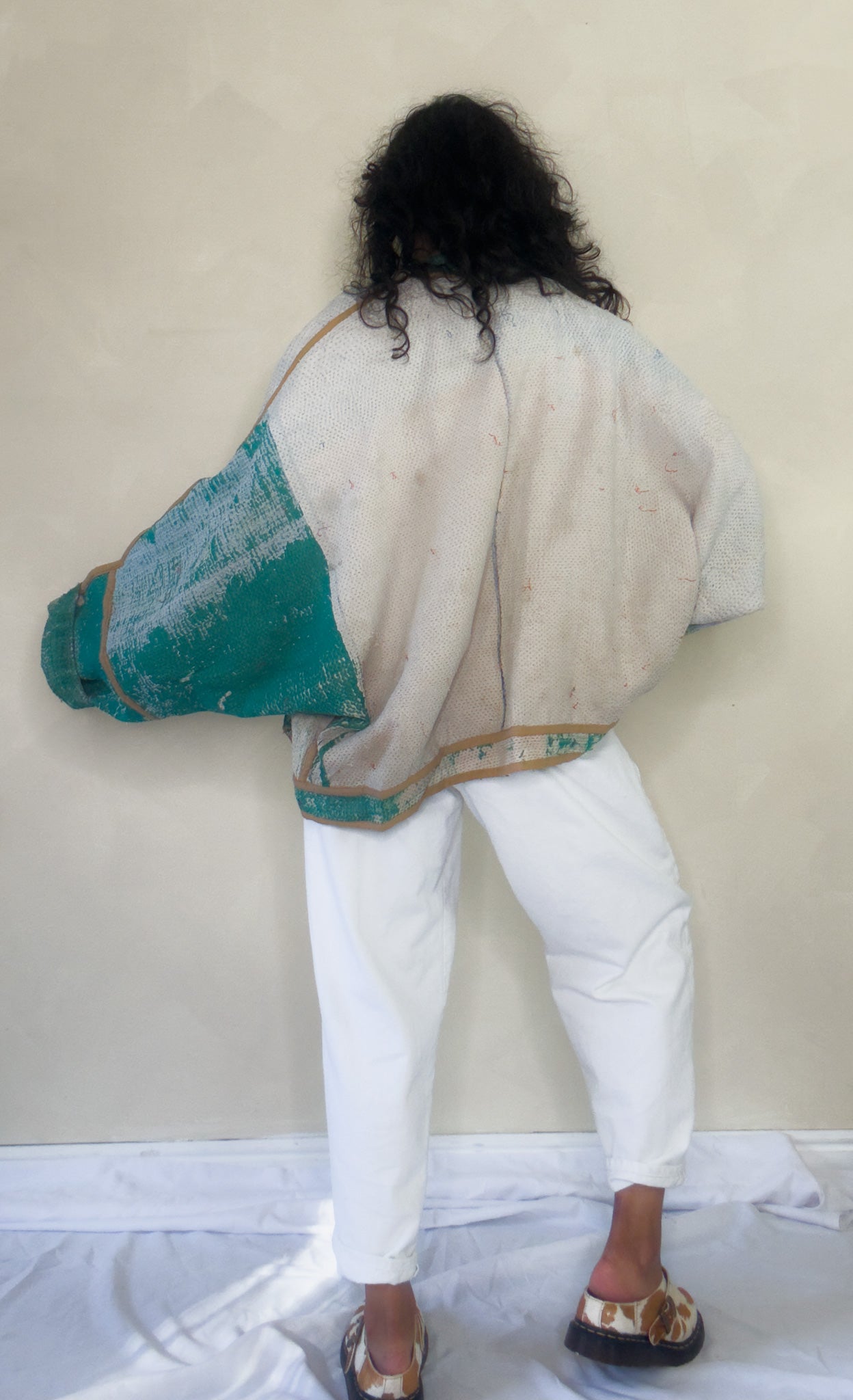 Good Karma | Raglan Sleeve Cropped Kantha Quilt Jacket