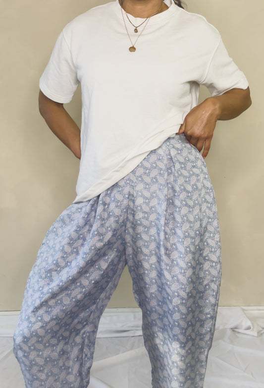 Sittin on a Cloud | Silk Harem Pants