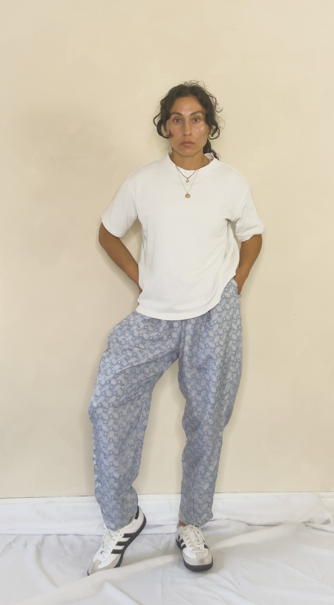 Sittin on a Cloud | Silk Harem Pants