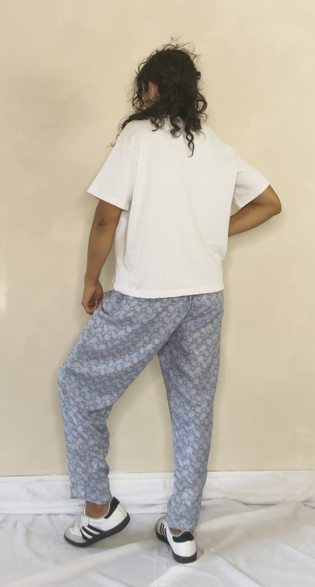 Sittin on a Cloud | Silk Harem Pants