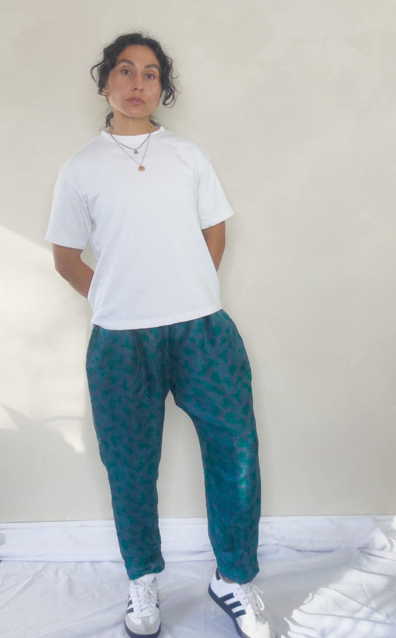 Like a River | Silk Harem Pants