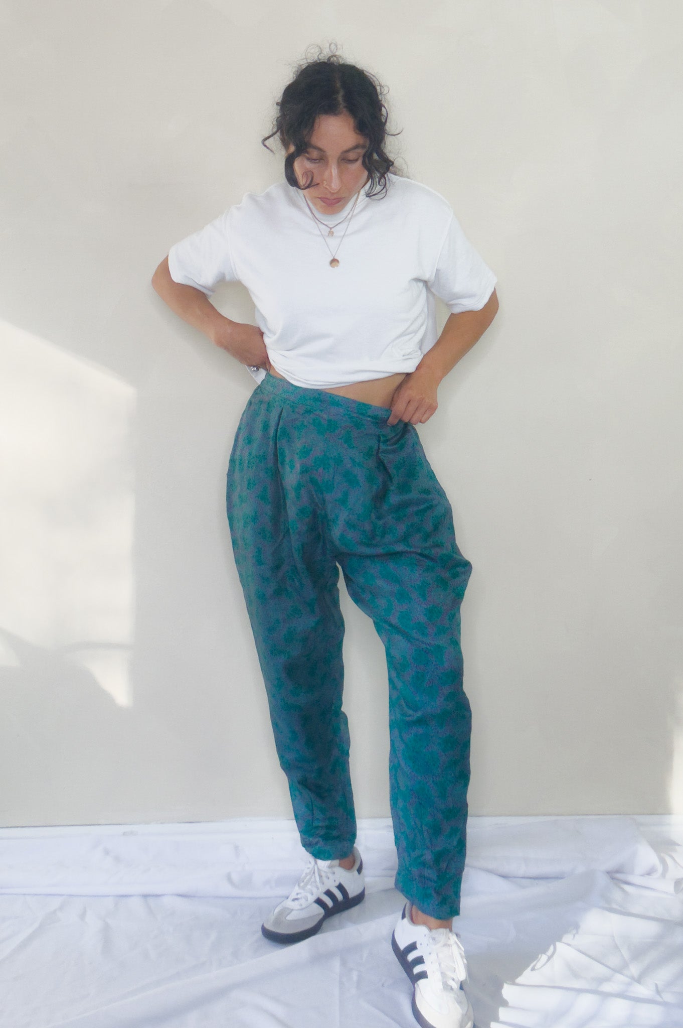 Like a River | Silk Harem Pants