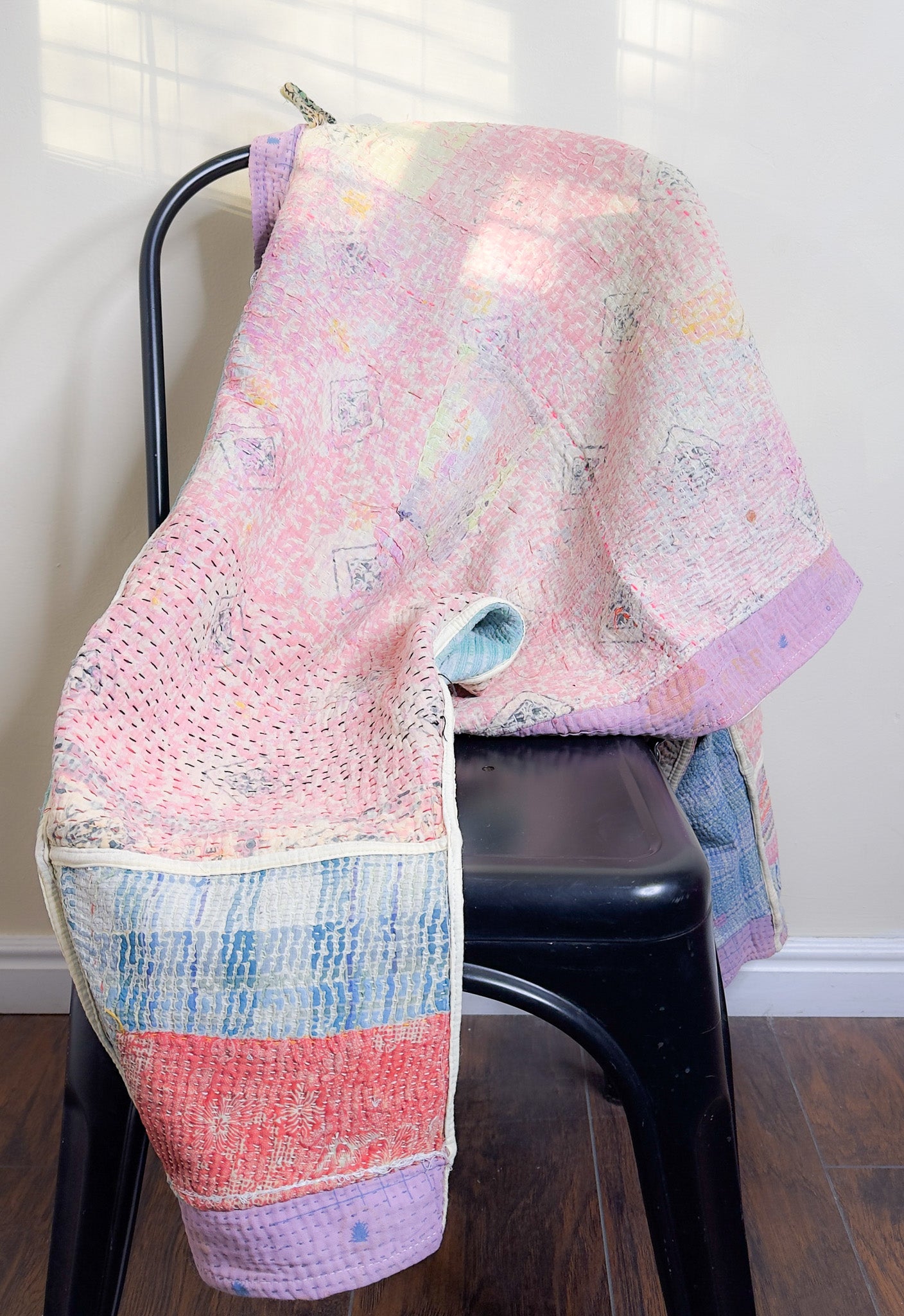 Good Karma | Raglan Sleeve Cropped Kantha Quilt Jacket