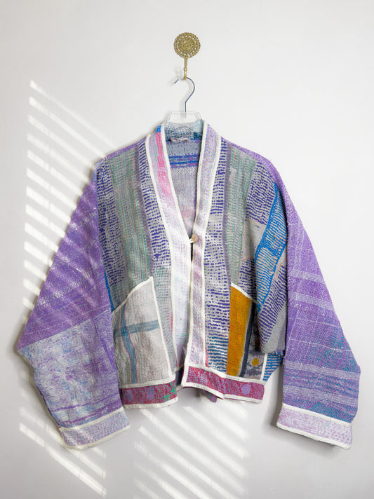 Good Karma | Raglan Sleeve Kantha Quilt Jacket