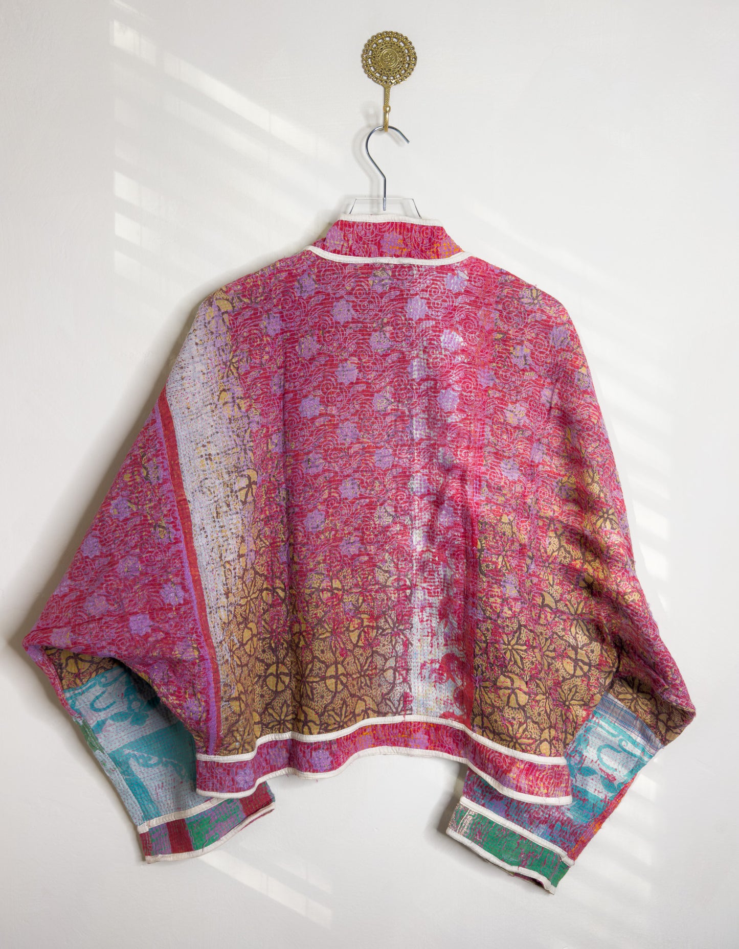 Good Karma | Raglan Sleeve Cropped Kantha Quilt Jacket
