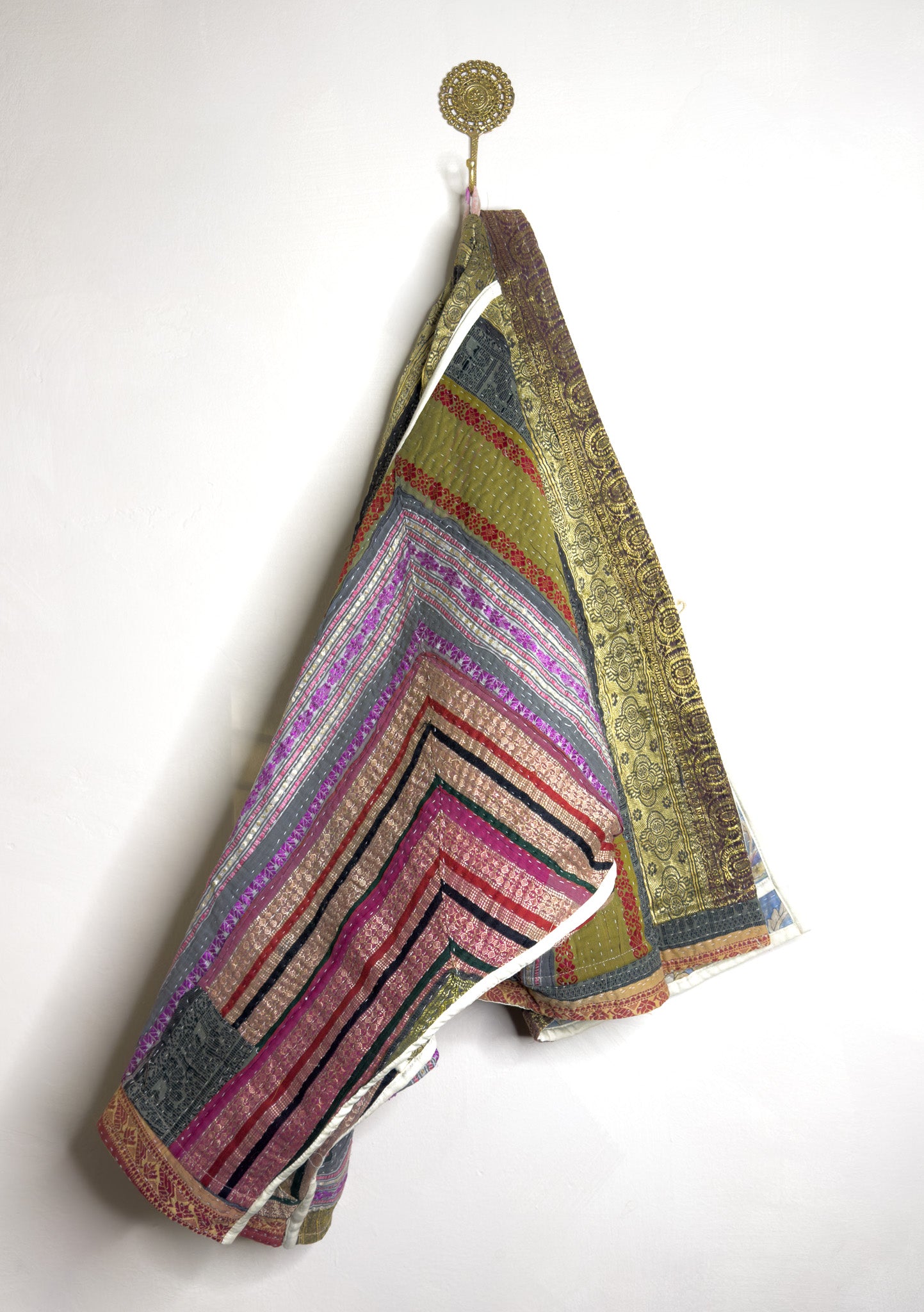 Good Karma | Raglan Sleeve Cropped Kantha Jacket