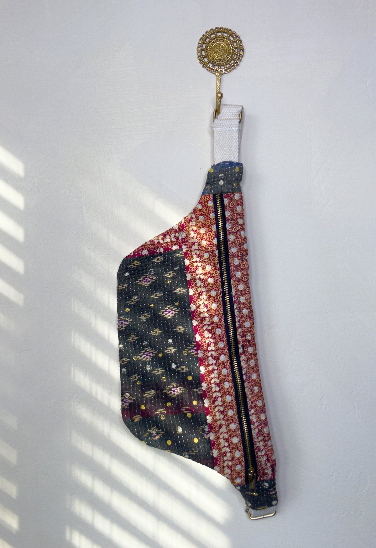 Kantha Crossbody Bag