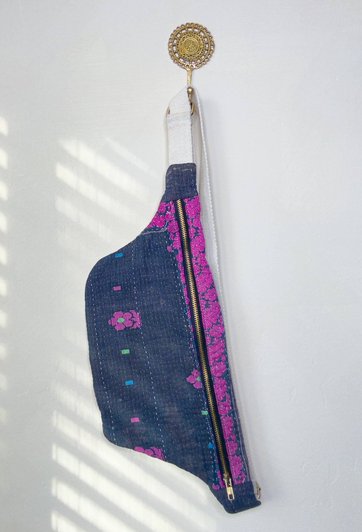 Kantha Crossbody Bag