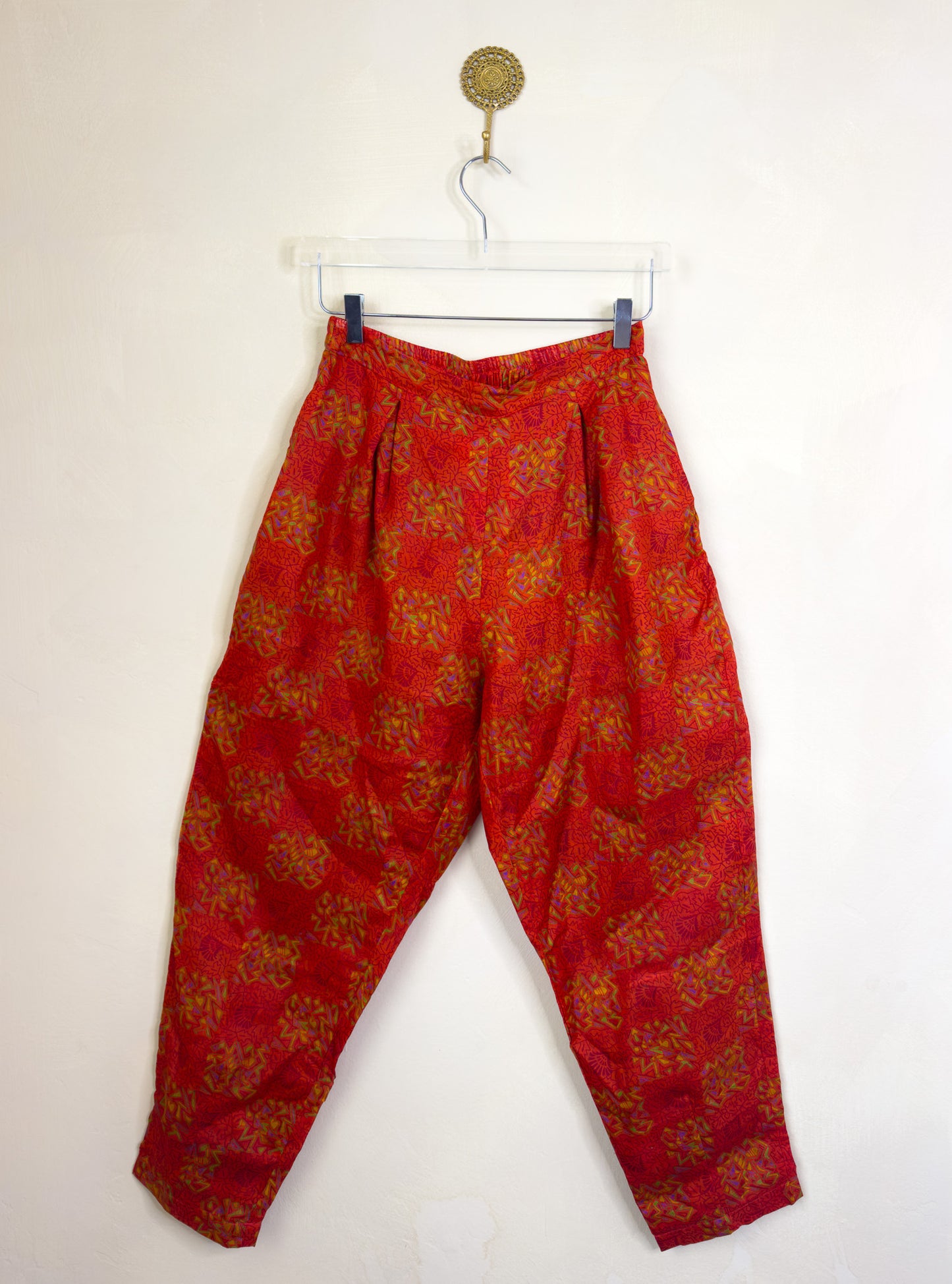 Take It Easy | Silk Harem Pants