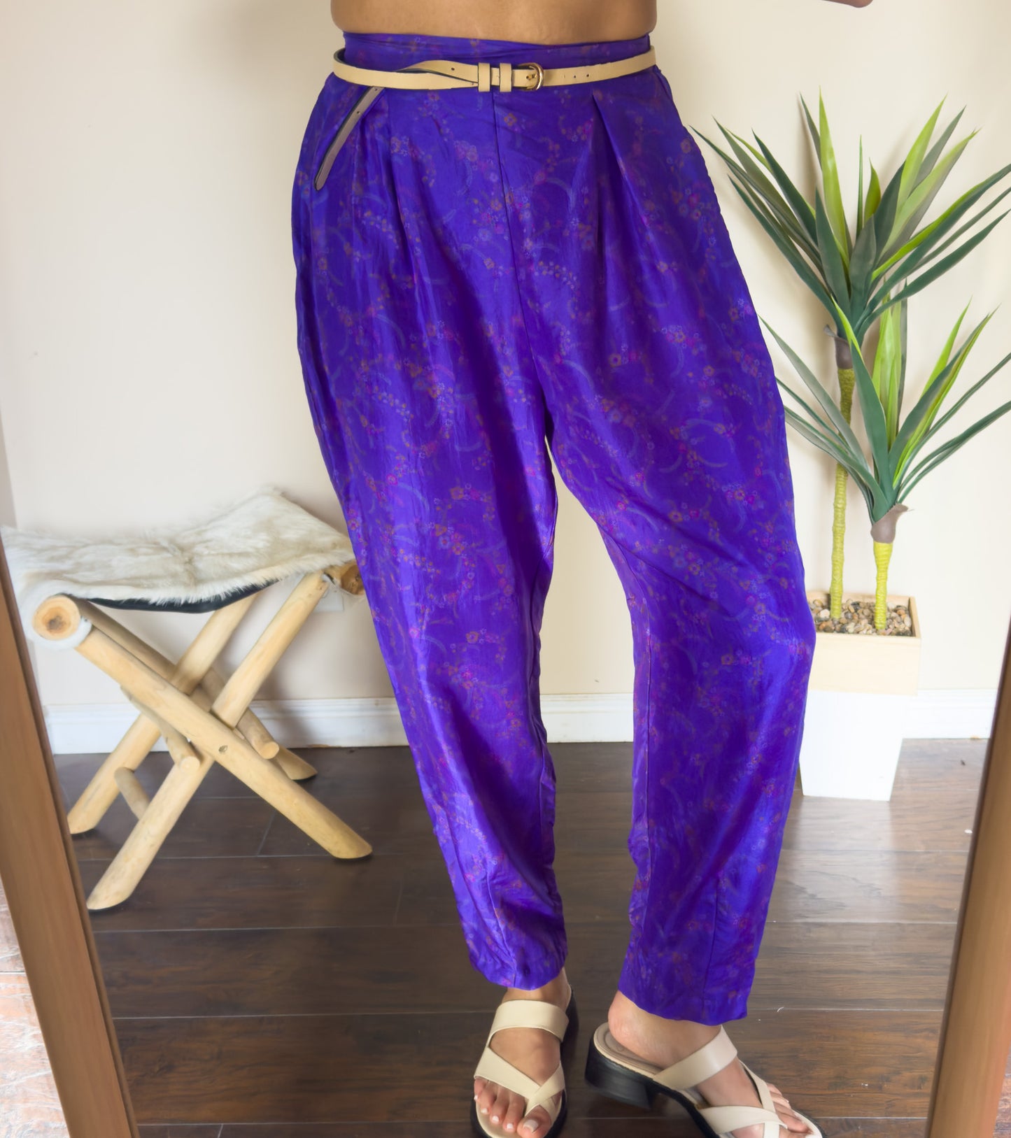 Lady Like | Silk Harem Pants