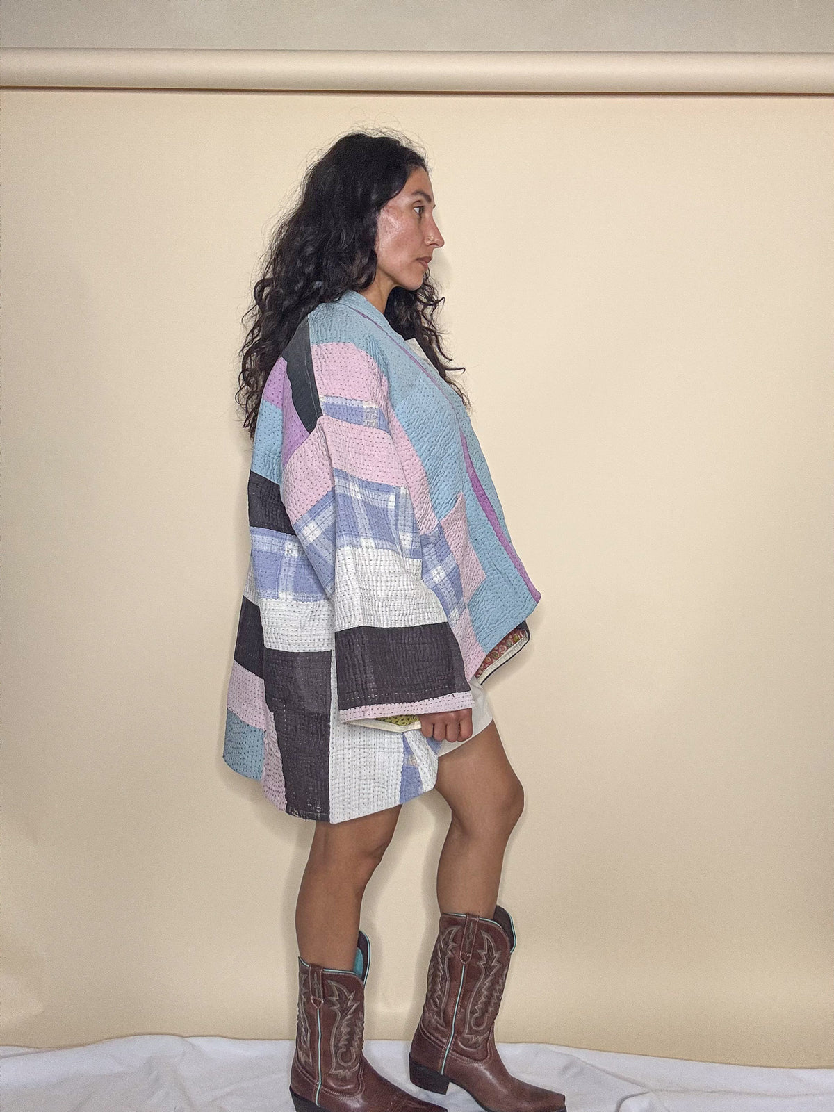 The Whimsy Kantha Kimono Jacket
