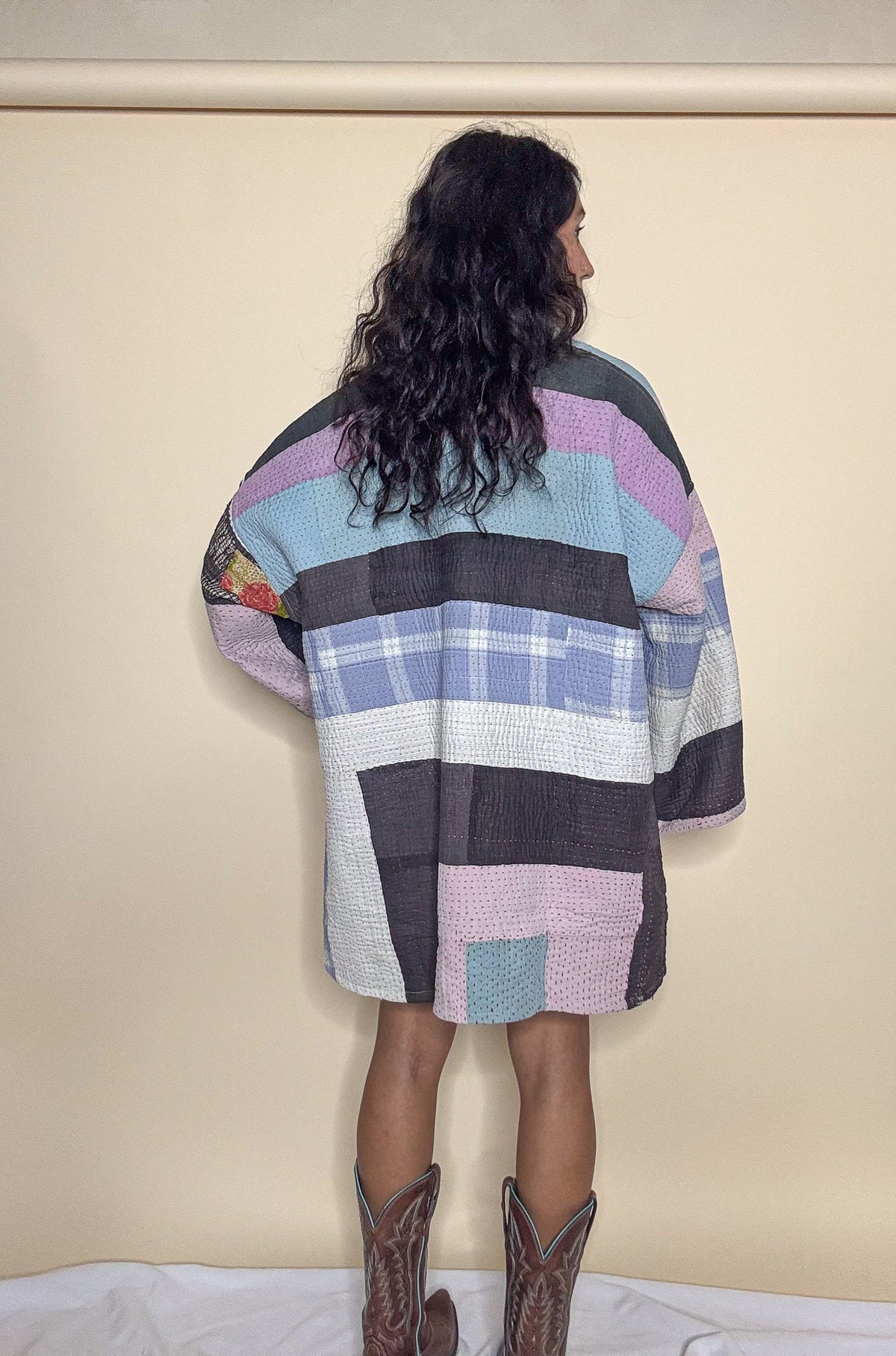 The Whimsy Kantha Kimono Jacket