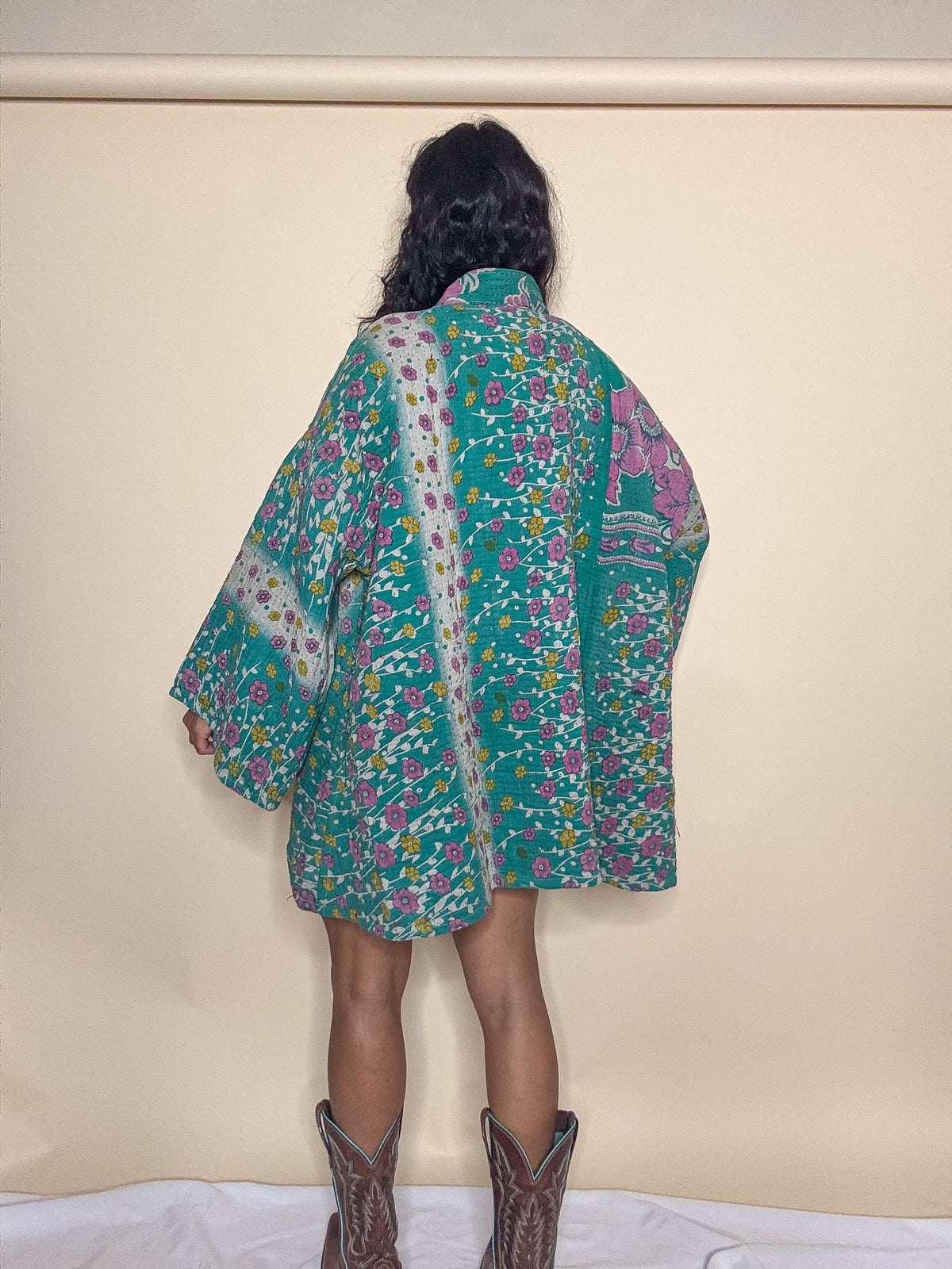The Whimsy Kantha Kimono Jacket