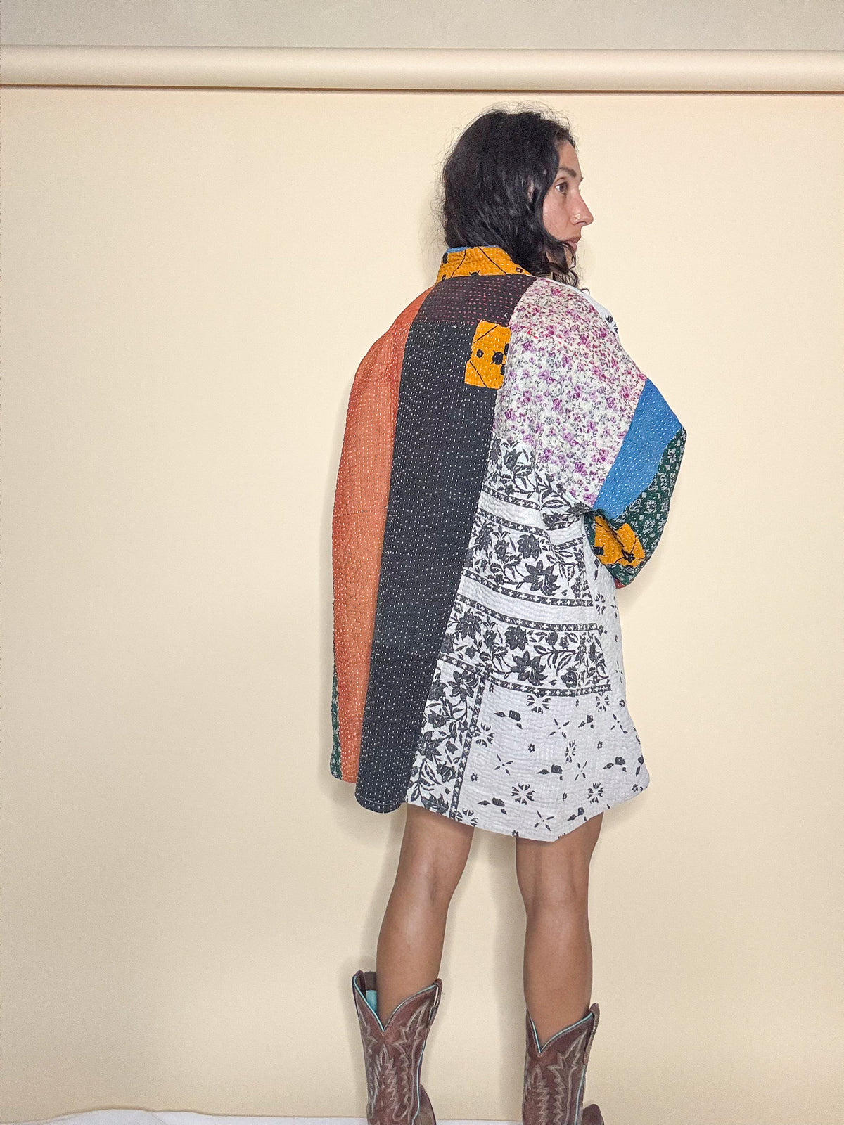 The Whimsy Kantha Kimono Jacket