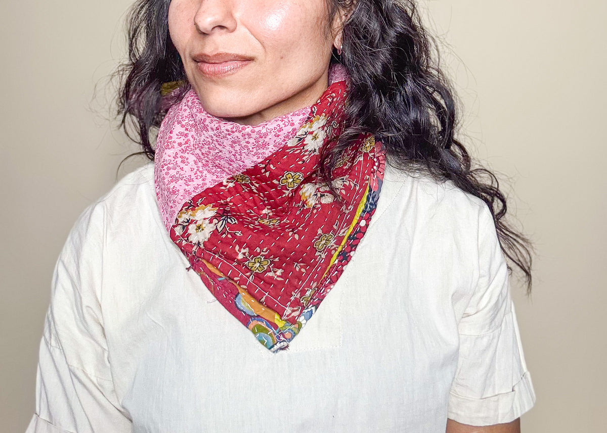 The Nomad Kantha Scarf