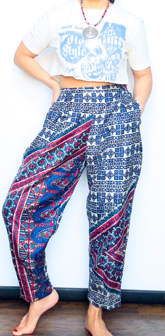 Respirar Silk Harem Trouser Pants