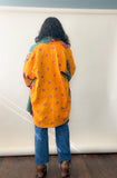 Leap Of Faith Kimono Style Kantha Jacket