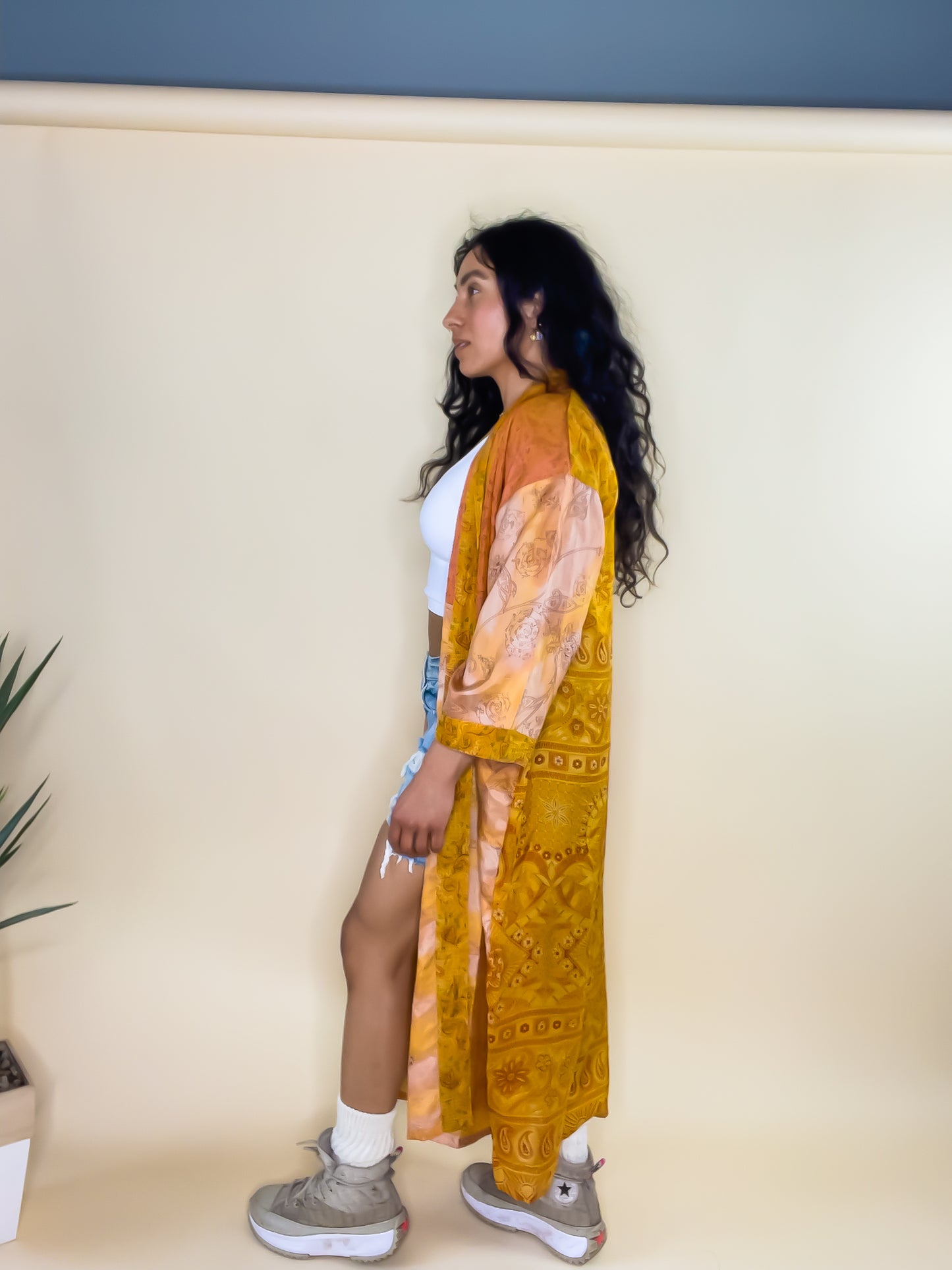 Take a Hike Maxi Kimono