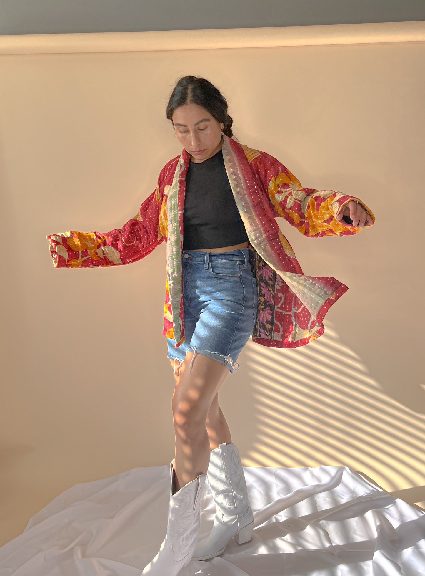 The Giza Kantha Jacket